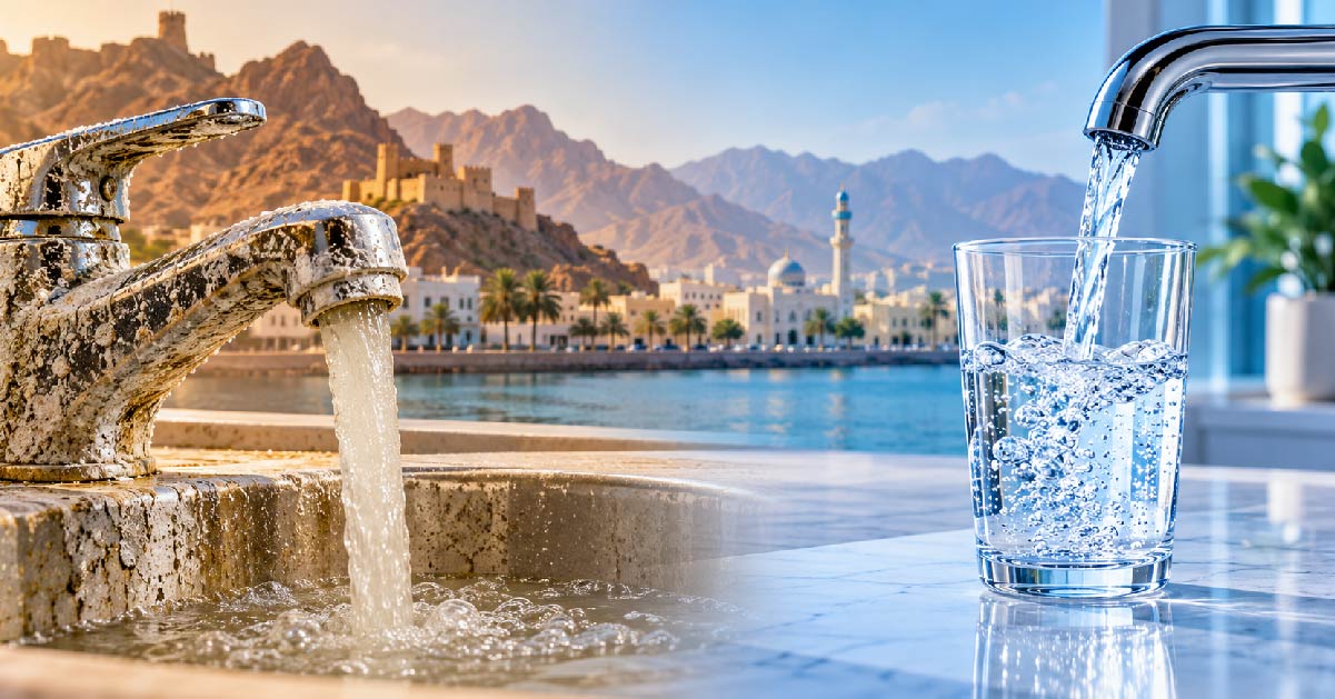 hard water in oman